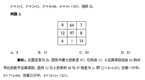 九宮格數字推理|九宮格型數字推理